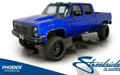 1984 Chevrolet K30 Silverado 4X4 3+3 Crew 