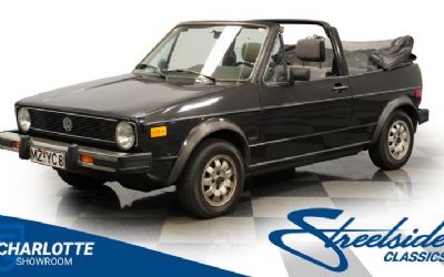 1985 Volkswagen Golf Cabriolet 