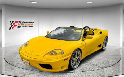 2001 Ferrari 360 Spider 