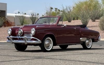 1951 Studebaker Champion Regal Convertible Convertible Coupe