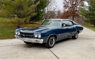 1970 Chevrolet Chevelle SS LS5 454 4SPD12 Bolt F41 PS PDB Tach Gauges