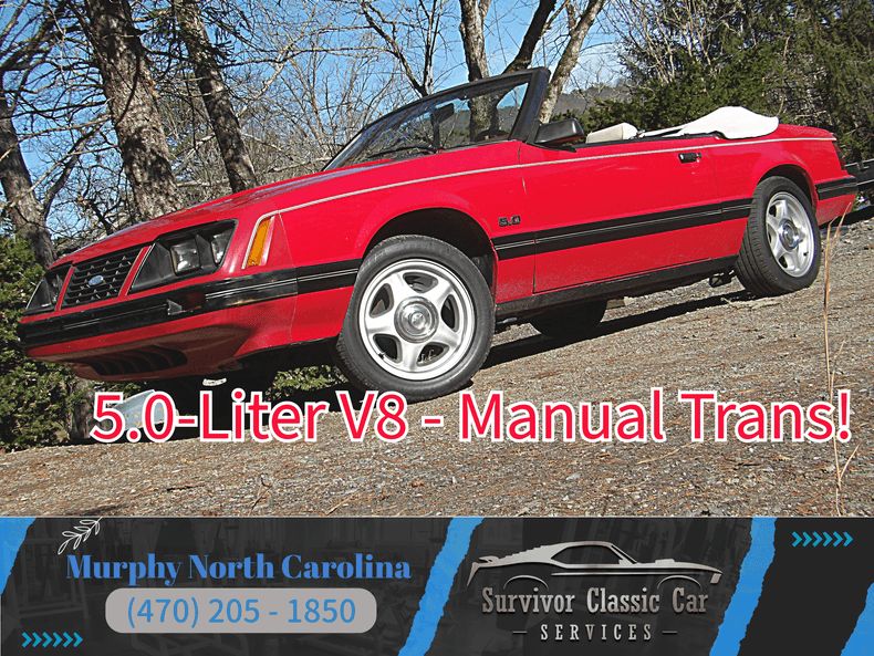 1983 Mustang GLX Convertible 5.0 Image