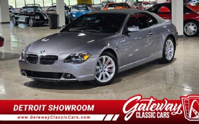 2007 BMW 650I Convertible 