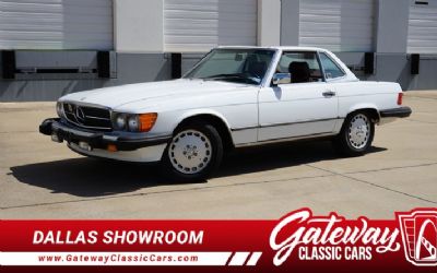 1989 Mercedes-Benz 560SL Hardtop Convertible 