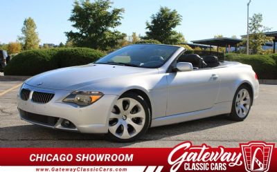 2005 BMW 645 CI Convertible 