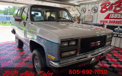 1990 GMC Jimmy SLE