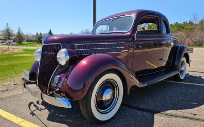1936 Ford 68 5 Window Coupe 