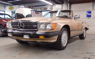 1986 Mercedes-Benz 560 SL Hard Top Convertible