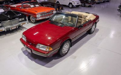 1989 Ford Mustang LX 5.0L Convertible 