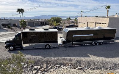 1999 Kenworth T2000 Hauler S&S Race Trailer Combo