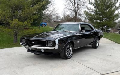 1969 Chevrolet Camaro RS SS 396/375HP L78(n0m) 4SPD 12 Bolt PS PDB Tach