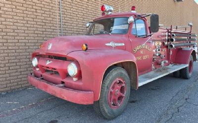 1954 Ford F-800 Firetruck 1954 Ford F800 Fire Truck