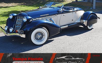 1936 Auburn Boattail Speedster Replica 