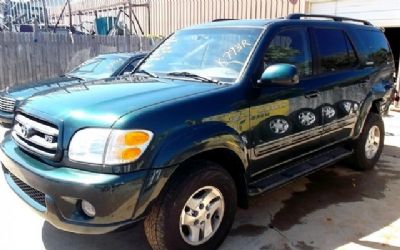 Photo of a 2001 Toyota Sequoia Limited 4WD for sale