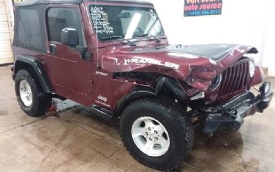 Photo of a 2003 Jeep Wrangler Sport 4WD for sale