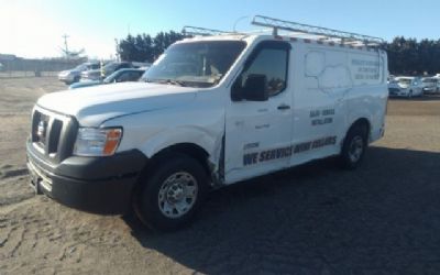 2013 Nissan NV 3500 S Low Roof