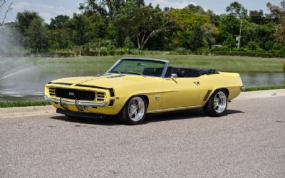 1969 Chevrolet Camaro SS Convertible Restored