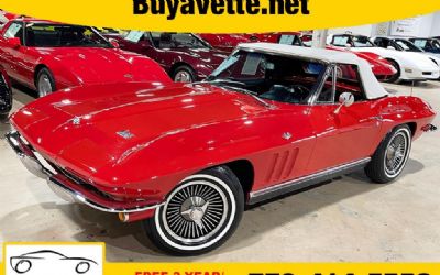 1966 Chevrolet Corvette L79 327/350HP Convertible