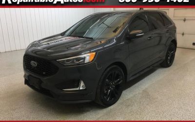 Photo of a 2021 Ford Edge ST AWD Repairable Rear Damage for sale